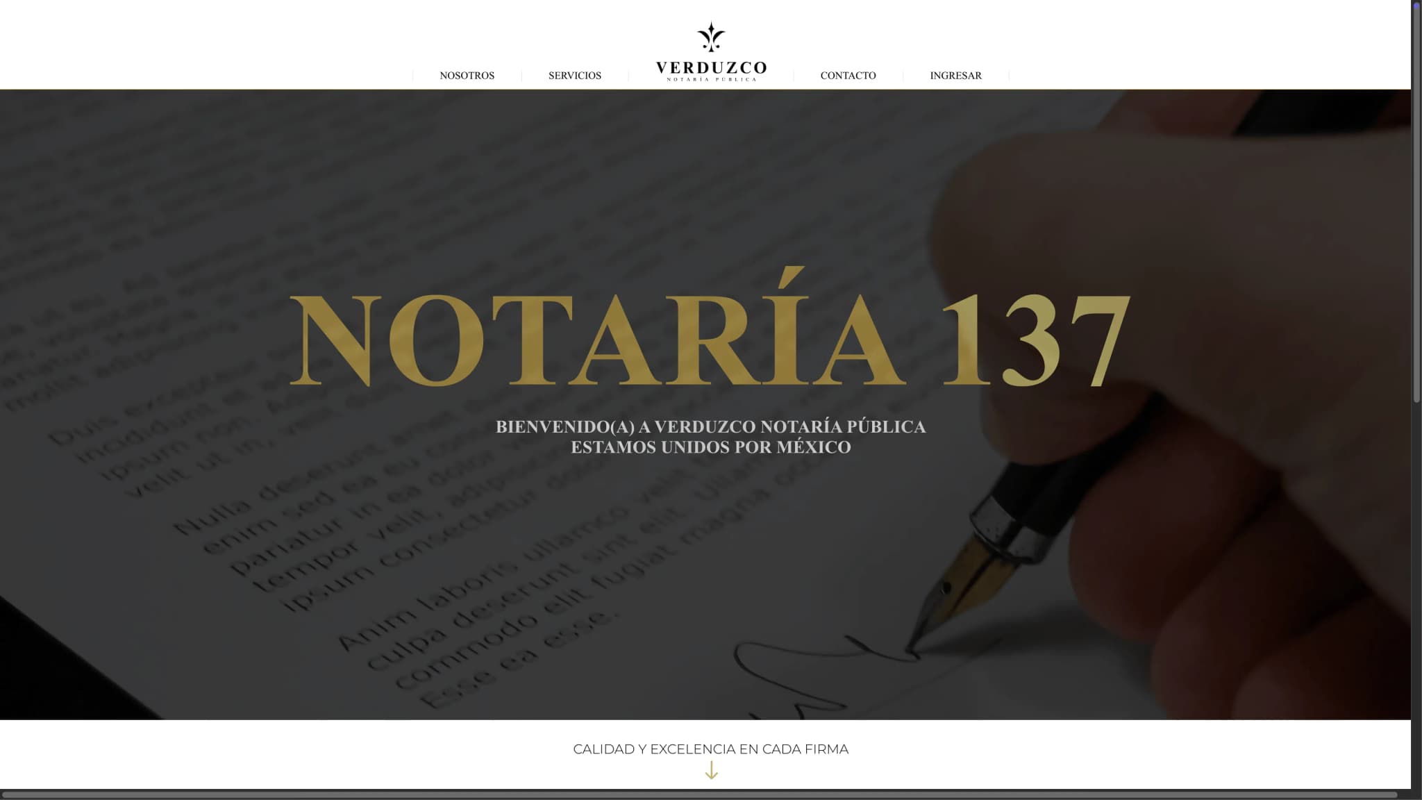 Notaria 137 project screenshot